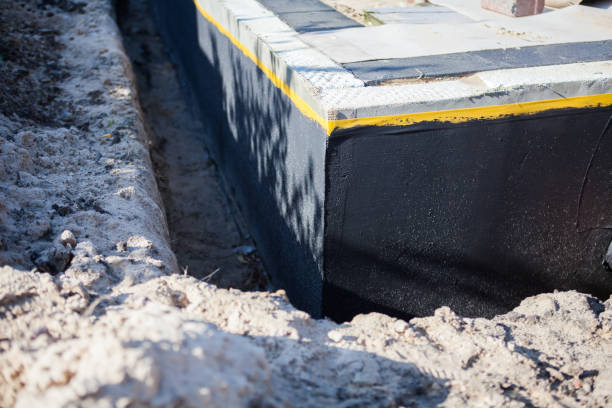 Professional Waterproofing technician working in Selma, NC